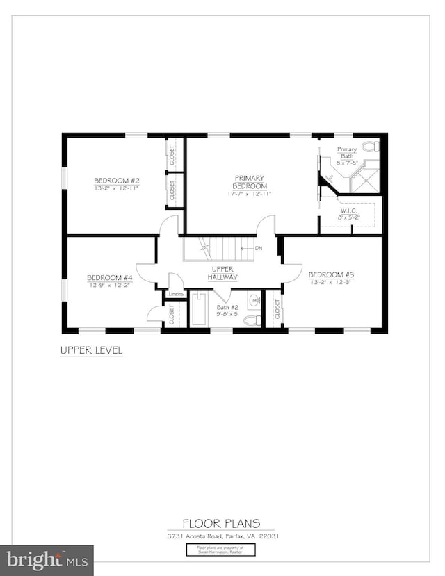3731 Acosta Rd, Fairfax, VA 22031 - room layout