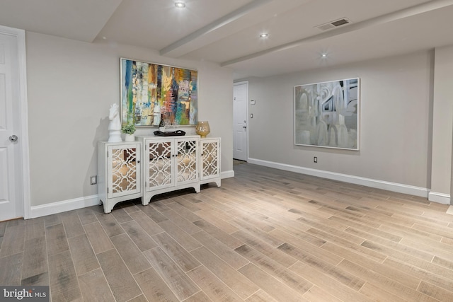 3175 21st St N, Arlington, VA 22201 - interior space with baseboards, recessed lighting, and wood finished floors