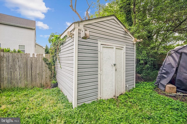 4307 39th Pl, Brentwood, MD 20722 - view of shed featuring fence
