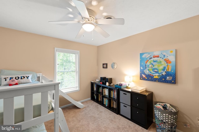 100 Lucy Long Ct, Stephens City, VA 22655 - carpeted bedroom featuring baseboards and ceiling fan