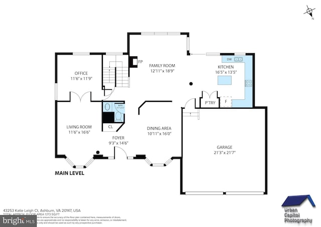 43253 Katie Leigh Ct, Ashburn, VA 20147 - property floor plan