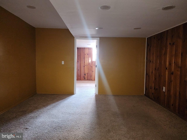 1018 N Bentalou St, Baltimore, MD 21216 - spare room featuring wood walls