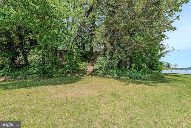 424 Alameda Pkwy, Arnold, MD 21012 - view of green lawn featuring a water view