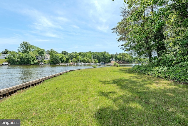 424 Alameda Pkwy, Arnold, MD 21012 - view of green lawn with a water view