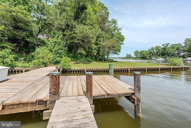 424 Alameda Pkwy, Arnold, MD 21012 - dock area featuring a water view