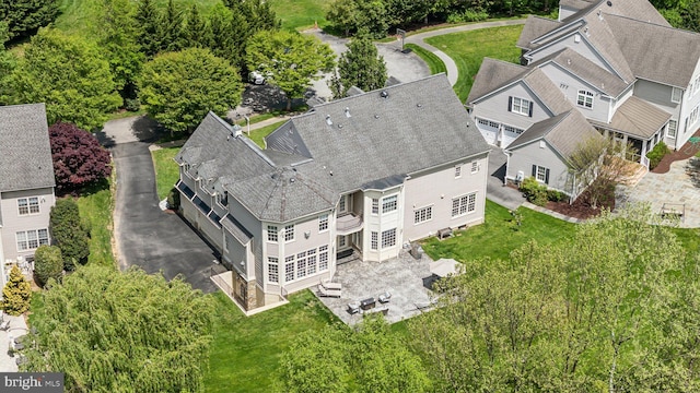 aerial view