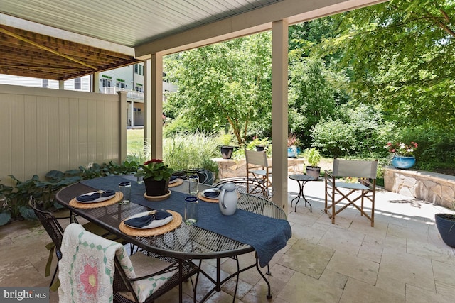 138 Merrimack Way, Arnold, MD 21012 - view of patio with outdoor dining space