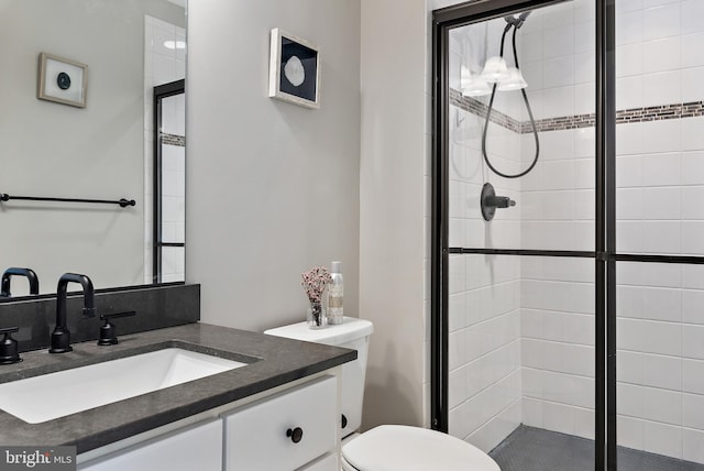 138 Merrimack Way, Arnold, MD 21012 - full bath with a shower stall, toilet, and vanity
