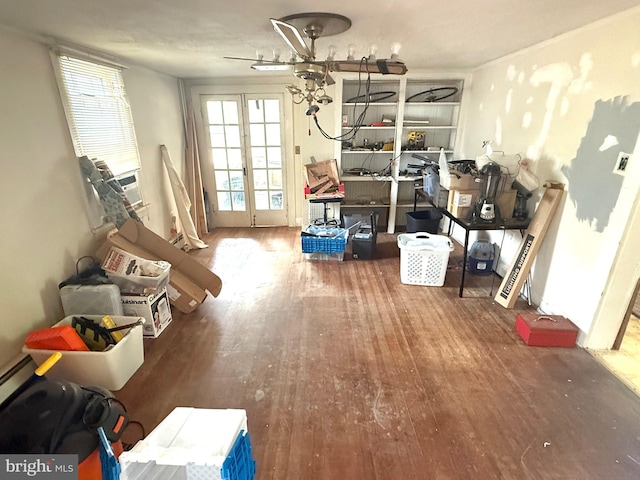 storage featuring cooling unit