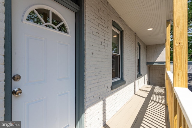 442 Poplar St, Lancaster, PA 17603 - entrance to property featuring brick siding