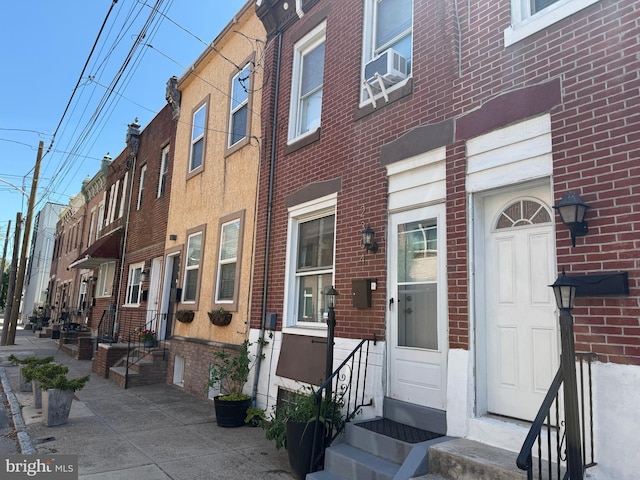 2302 E Albert St, Philadelphia, PA 19125 - doorway to property with brick siding