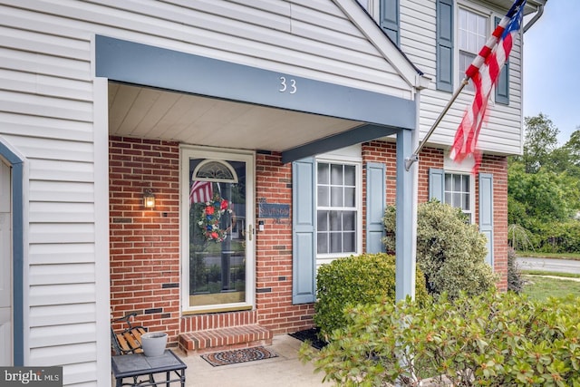 33 Miracle Dr, Williamstown, NJ 08094 - property entrance with brick siding