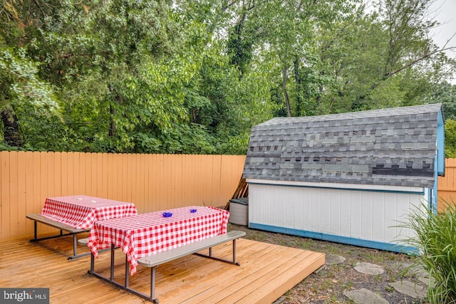 33 Miracle Dr, Williamstown, NJ 08094 - wooden terrace featuring outdoor dining space