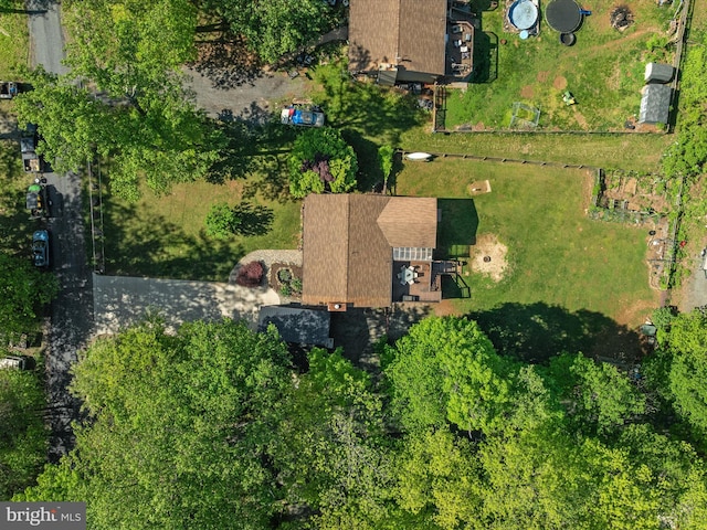 aerial overview of property's location