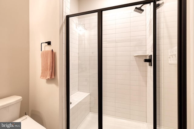 7679 Cross Creek Dr, Columbia, MD 21044 - full bathroom with a stall shower and toilet