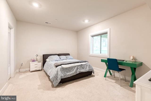 7679 Cross Creek Dr, Columbia, MD 21044 - bedroom with carpet, baseboards, and recessed lighting