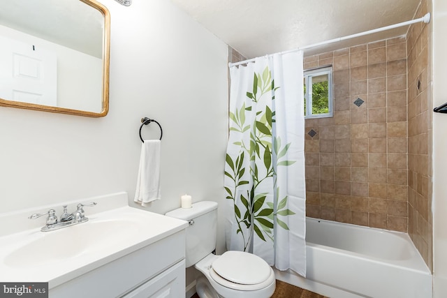1125 Nancy Jack Rd, Gerrardstown, WV 25420 - full bath with toilet, vanity, and shower / tub combo