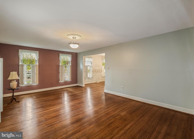 1149 Ollerton Rd, West Deptford, NJ 08066 - empty room with wood finished floors and baseboards