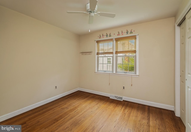 1149 Ollerton Rd, West Deptford, NJ 08066 - unfurnished bedroom with baseboards, light wood-style floors, and a closet