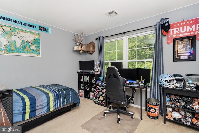 21 Jimarie Ct, Hamilton, NJ 08620 - bedroom with carpet floors and a desk