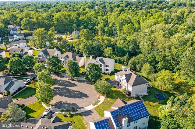 21 Jimarie Ct, Hamilton, NJ 08620 - aerial view of residential area with a forest