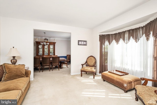 21 Jimarie Ct, Hamilton, NJ 08620 - living area with light carpet and baseboards