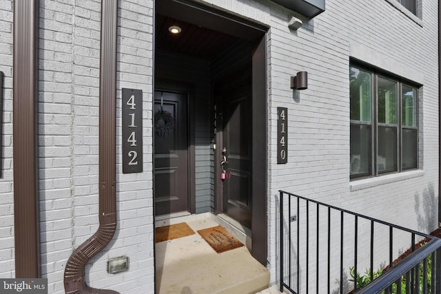 4140 Legato Rd Unit 47, Fairfax, VA 22033 - property entrance with brick siding
