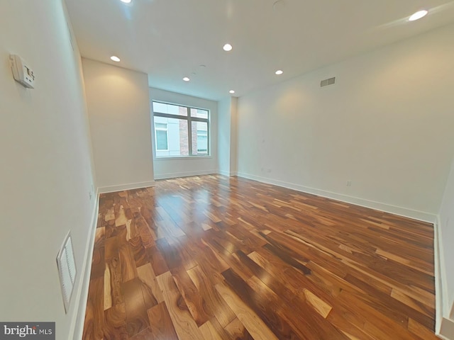 117 Quarry St Unit 9, Philadelphia, PA 19106 - spare room featuring wood finished floors, recessed lighting, and baseboards