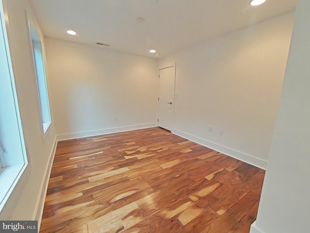 117 Quarry St Unit 9, Philadelphia, PA 19106 - empty room featuring recessed lighting, wood finished floors, and baseboards