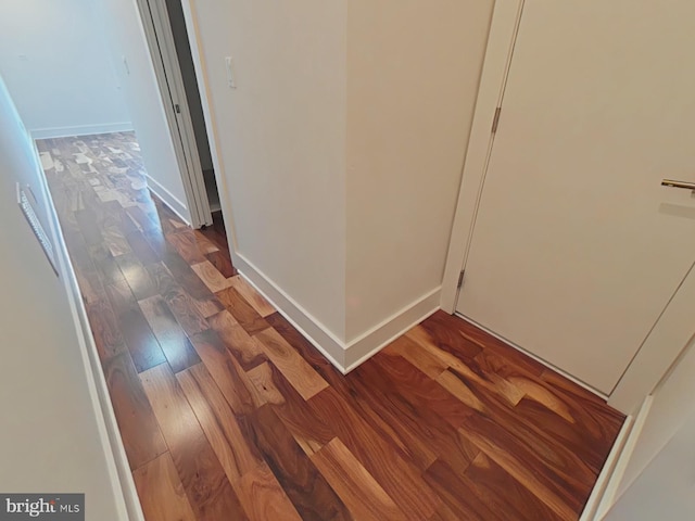 117 Quarry St Unit 9, Philadelphia, PA 19106 - corridor featuring wood finished floors and baseboards