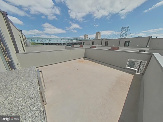 117 Quarry St Unit 9, Philadelphia, PA 19106 - view of patio / terrace featuring a balcony