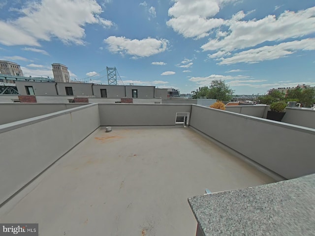117 Quarry St Unit 9, Philadelphia, PA 19106 - view of patio with a balcony