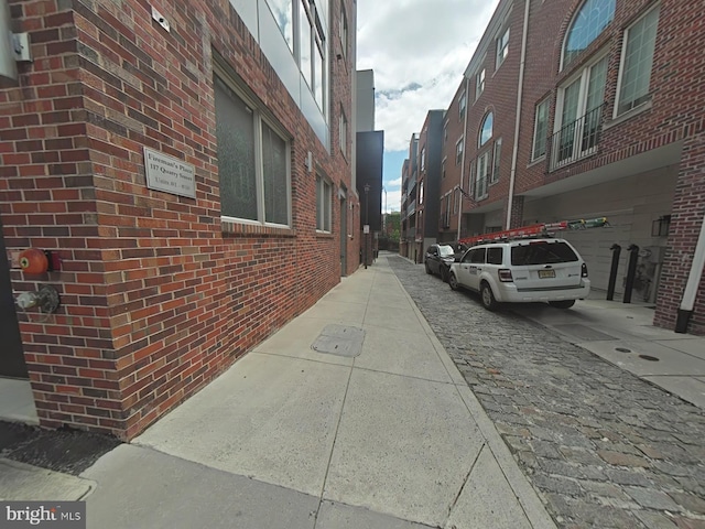117 Quarry St Unit 9, Philadelphia, PA 19106 - view of concrete alley