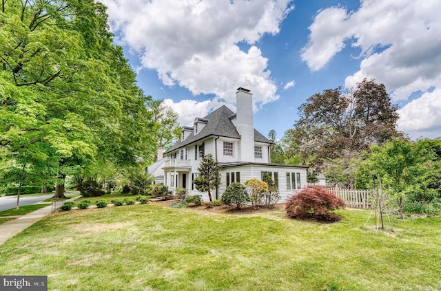 2305 Macdonough Rd, Wilmington, DE 19805 - view of property exterior featuring a chimney