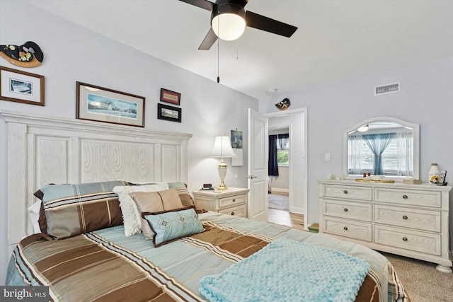 607 Jays Ln, Pottstown, PA 19464 - carpeted bedroom with a ceiling fan