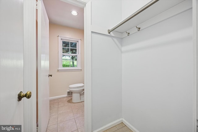 343 Michigan Ave, Swarthmore, PA 19081 - bathroom with tile patterned flooring and recessed lighting