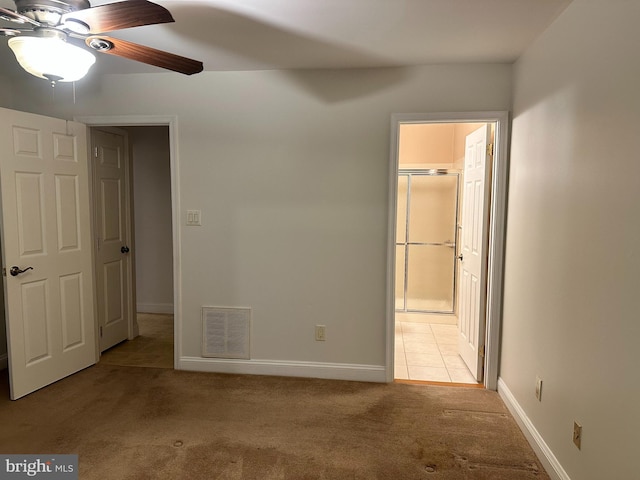 1341 Thornwood Dr, Mount Laurel, NJ 08054 - unfurnished bedroom featuring light carpet, baseboards, and ensuite bath