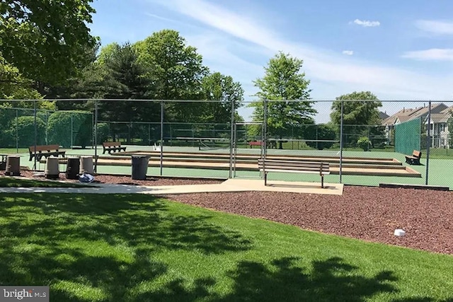 1341 Thornwood Dr, Mount Laurel, NJ 08054 - view of home's community with a bocce ball area
