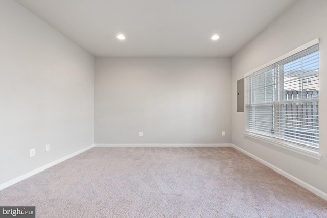 105 Poinsettia Way, Stephenson, VA 22656 - empty room with carpet, baseboards, recessed lighting, and electric panel