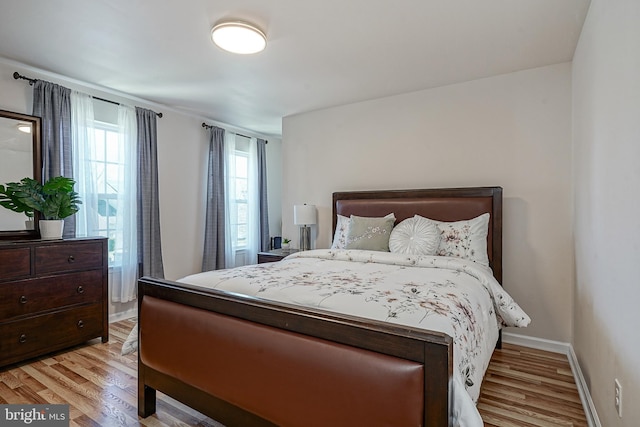 16 Rue Chagall, Mays Landing, NJ 08330 - bedroom with light wood-style flooring and baseboards