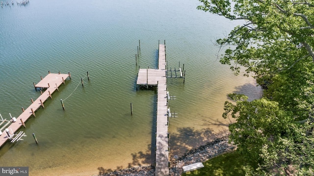 2031 Indian Cir, Saint Leonard, MD 20685 - view of dock with a water view