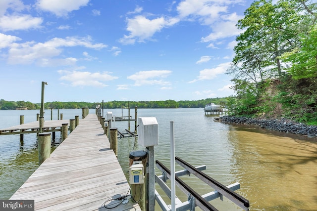 2031 Indian Cir, Saint Leonard, MD 20685 - dock area with a water view