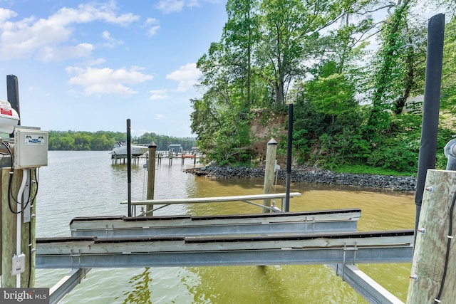 2031 Indian Cir, Saint Leonard, MD 20685 - dock area with a water view