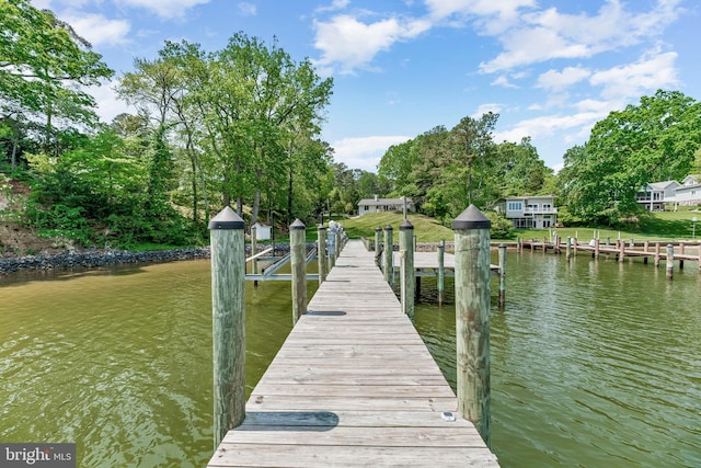 2031 Indian Cir, Saint Leonard, MD 20685 - dock area with a water view
