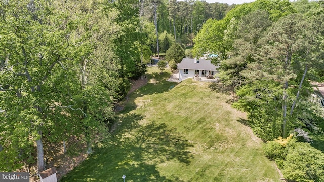 2031 Indian Cir, Saint Leonard, MD 20685 - bird's eye view featuring a forest view