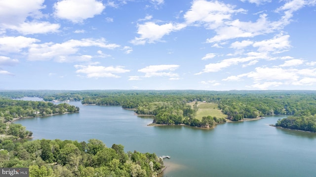 2031 Indian Cir, Saint Leonard, MD 20685 - drone / aerial view with a water view and a view of trees