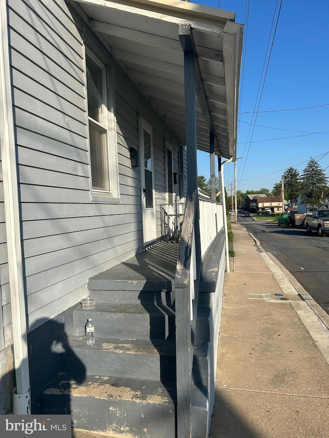 view of property exterior