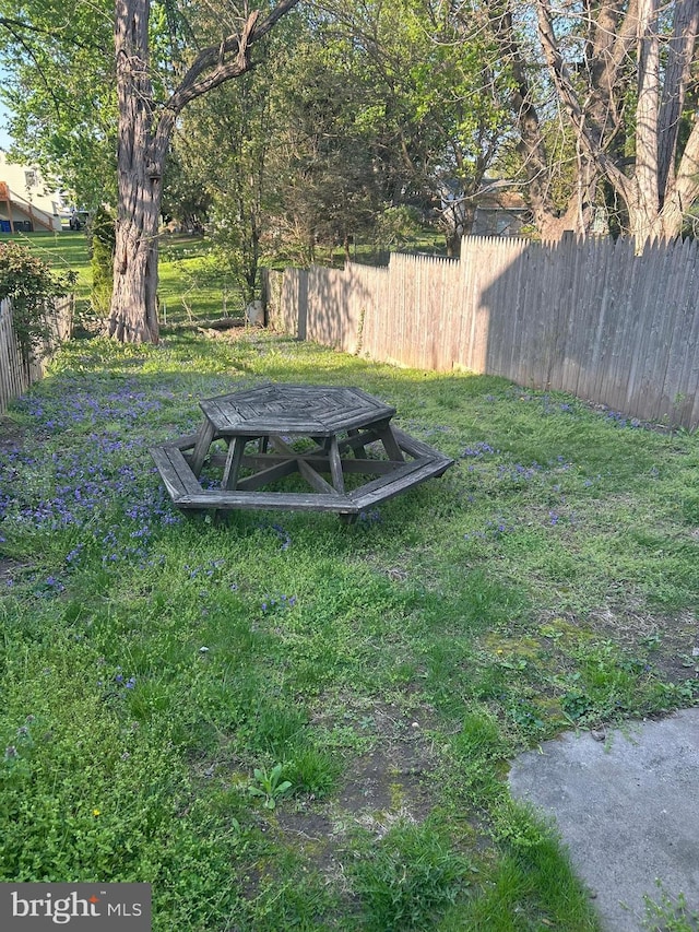 view of yard