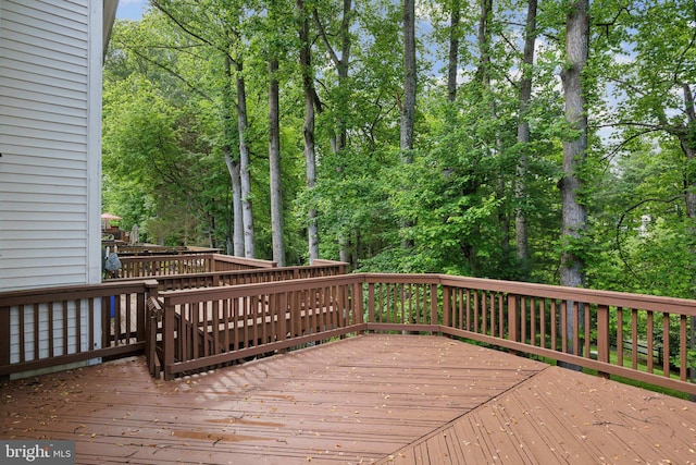 2327 London Bridge Dr, Silver Spring, MD 20906 - view of wooden terrace