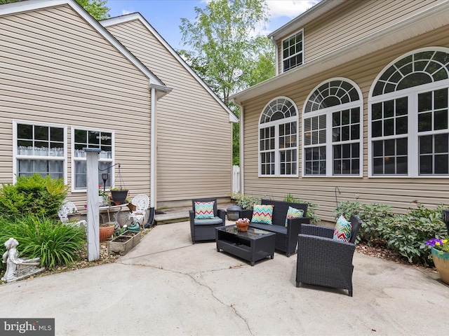 33759 Bay Ridge Ln, Lewes, DE 19958 - view of patio / terrace with an outdoor living space